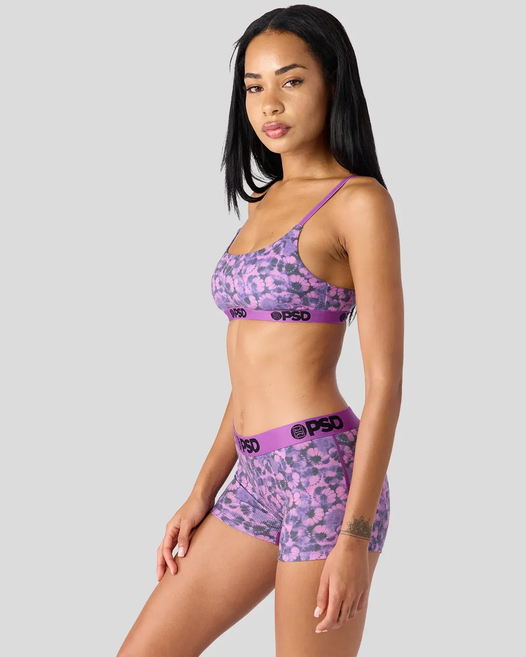 Ribbed - Petal Noir
