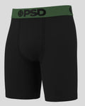 Solids - Black Green