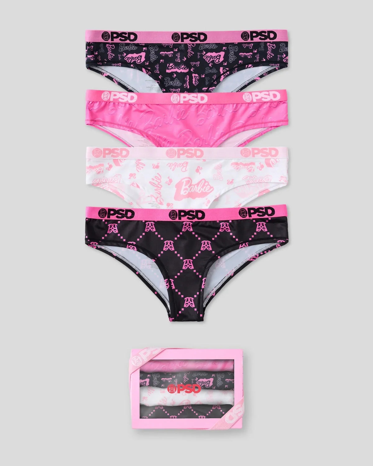 4 Pack - Barbie Logo