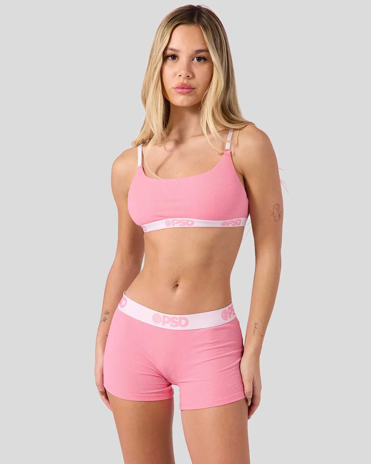 Ribbed - Baby Pink